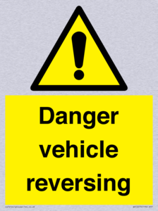 Danger Vehicles Reversing